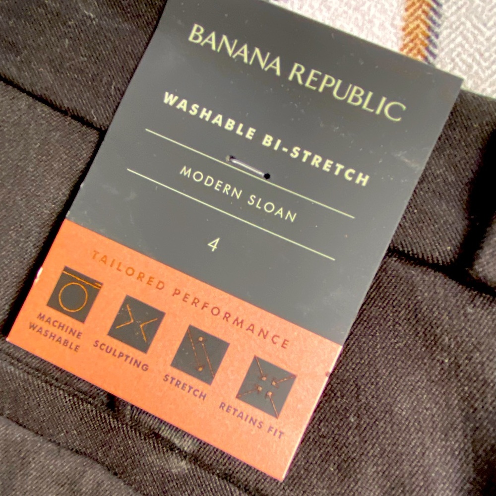 Banana Republic Modern Sloan Cropped Stretch SZ 4